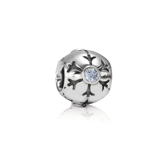 pandora Snow Flake Charm - Picture 1 of 1
